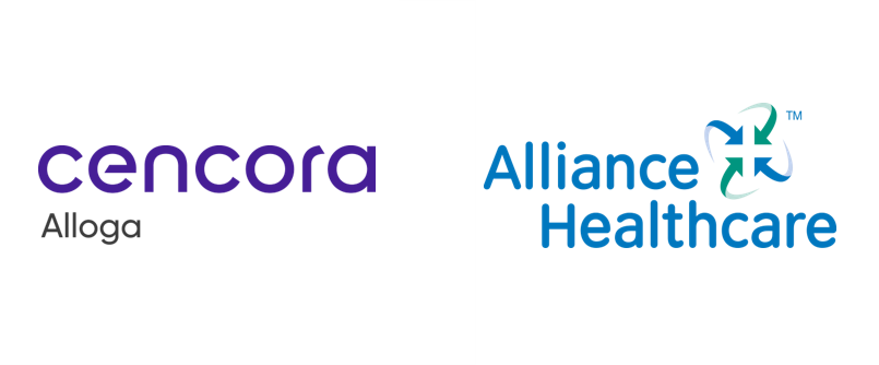 logo Cencora Alloga et Alliance Healthcare